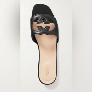 Gucci interlocking G cut-out slides